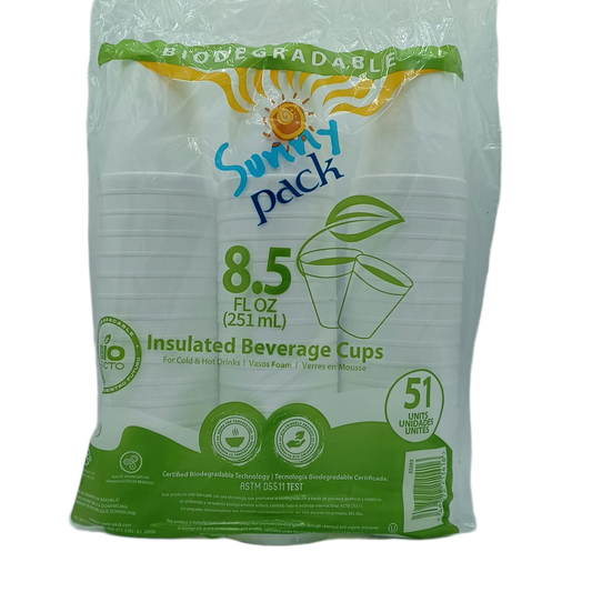 SunnyPack Foam Cups 8oz/51ct