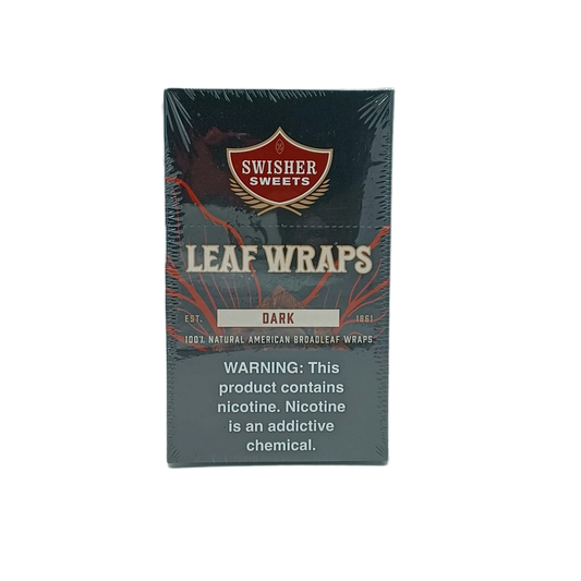 Swisher Sweets Leaf Wraps Dark 10/3pk