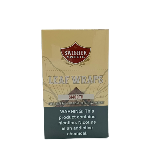Swisher Sweets Leaf Wraps Smooth 10/3pk