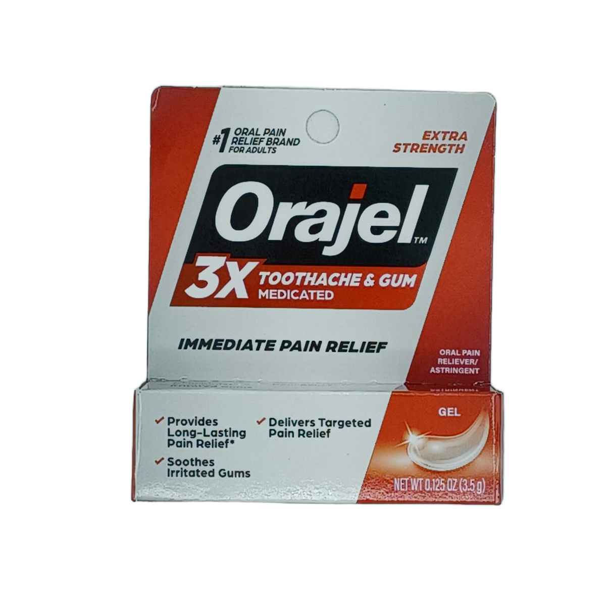 Orajel 3x Tooth & Gum .125oz Gel