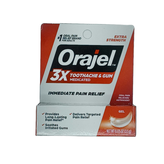 Orajel 3x Tooth & Gum .125oz Gel