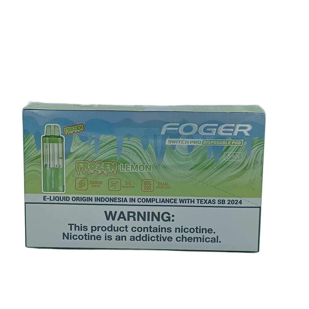 Foger Switch Pro Pod Frozen Lemon 5ct
