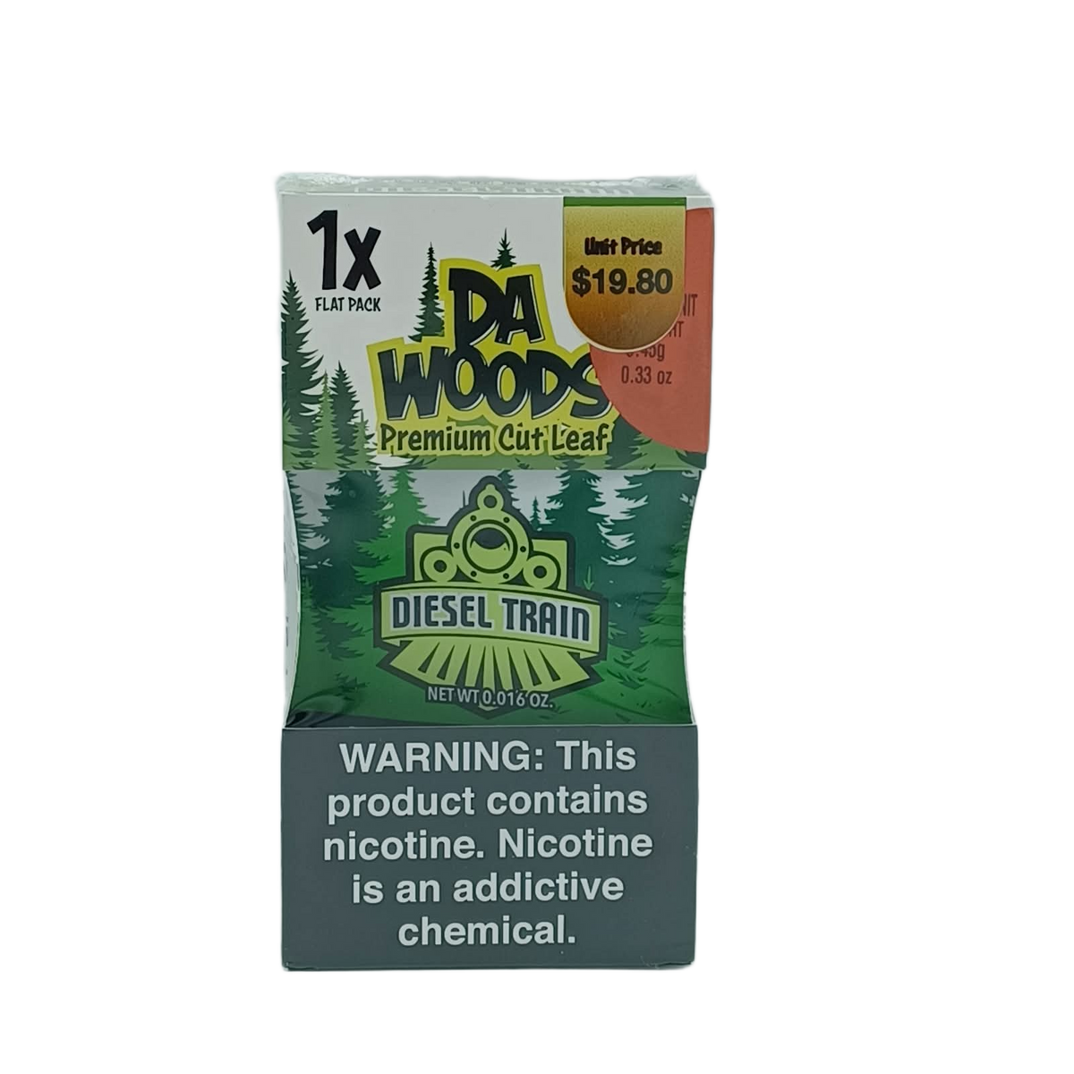 Da Woods PremLeaf Diesel Train $19.80 1pk/20ct