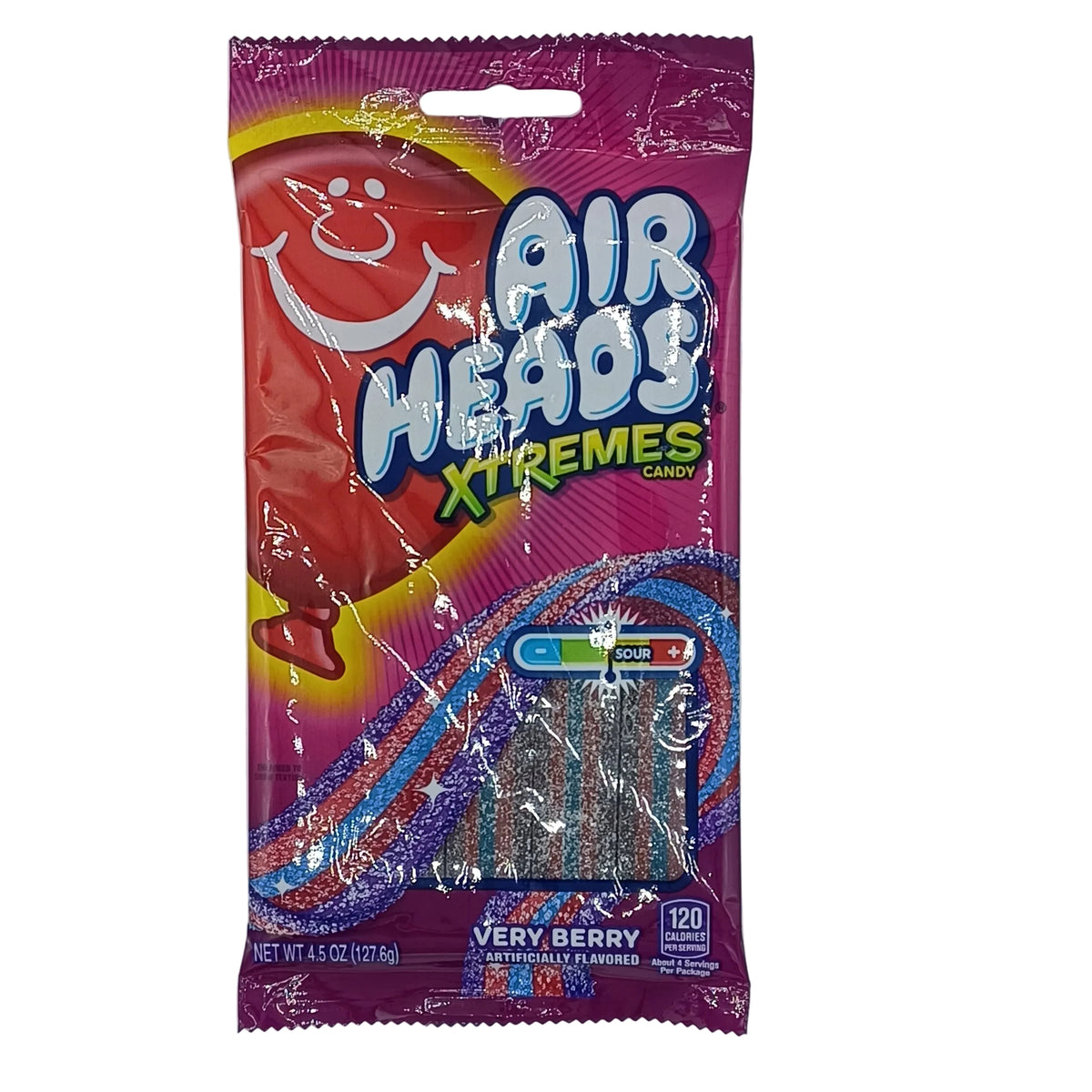 AirHeads Xtremes Very Berry 4.5oz PEG